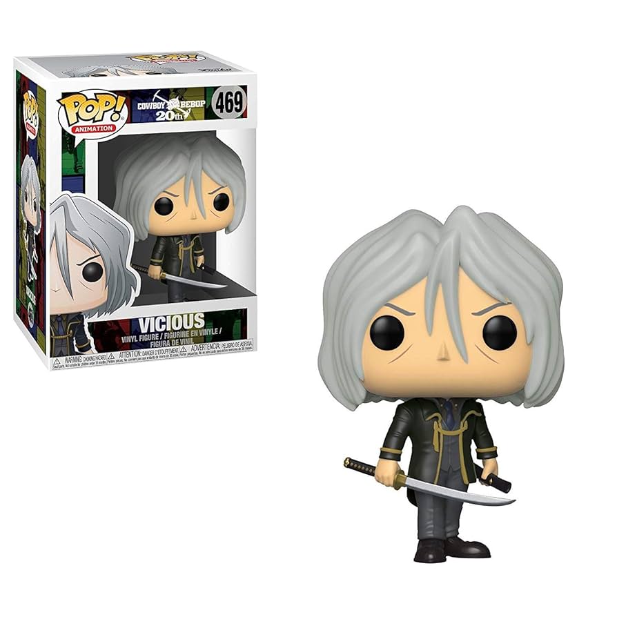 PUPUPU♪ Amazon.com: POP Cowboy Bebop - Jet Black with Bonsai Funko